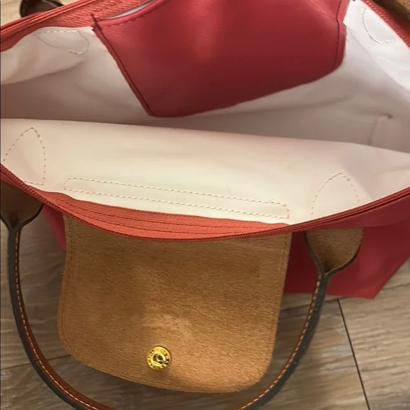 Red Longchamp Le pilage Women's Bag - Picture 12 of 14